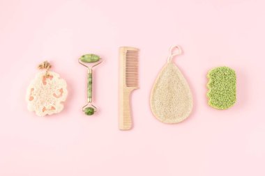 Doğal hijyen ürünleri, bambu ya da lif süngeri, çevre dostu, sıfır atık ürün.