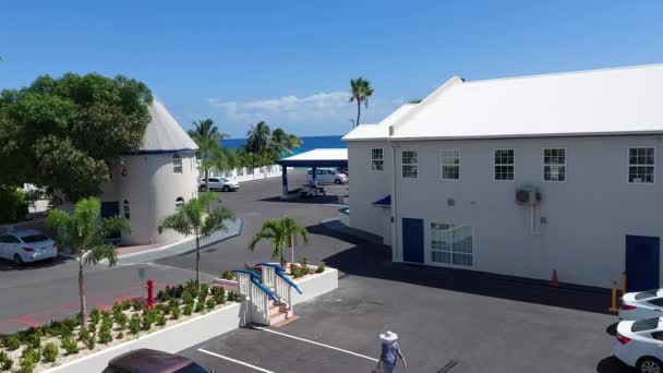 Philipsburg Sint Maarten Nisan 2021 Flamingo Otel Den Sint Maarten — Stok video