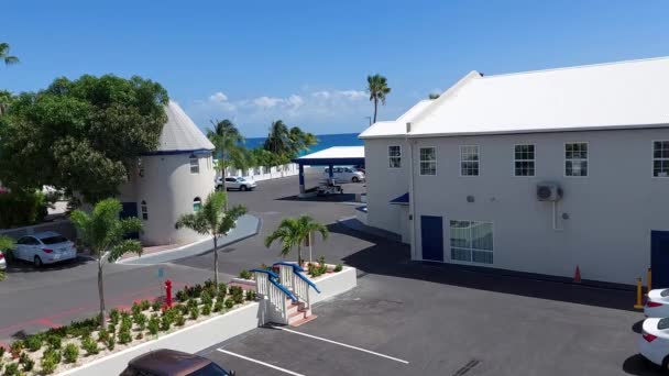 Philipsburg Sint Maarten April24 2021 Вид Сінт Мартен Готелю Фламінго — стокове відео
