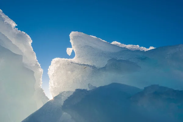 Iceberg Sur Mer Gelée Groenland — Photo