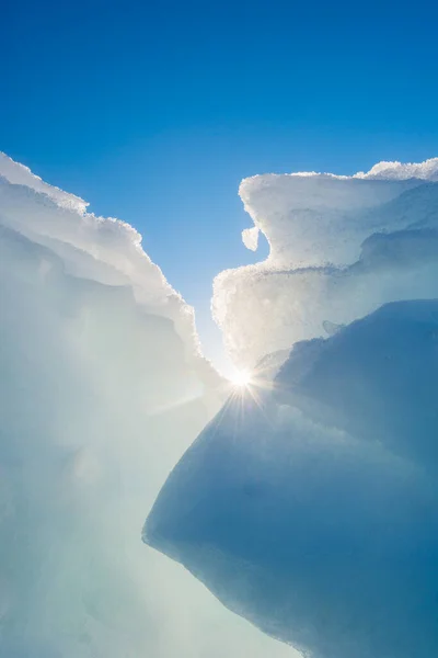 Iceberg Frozen Sea Greenland — Stock Photo, Image