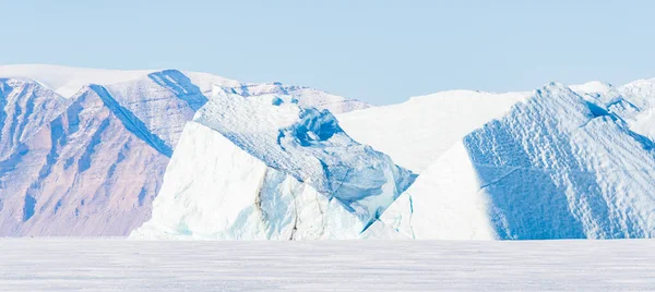 Айсберг Замерзшем Море Гренландия — стоковое фото