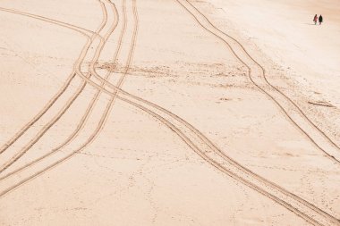 Boş kumsal manzarası 