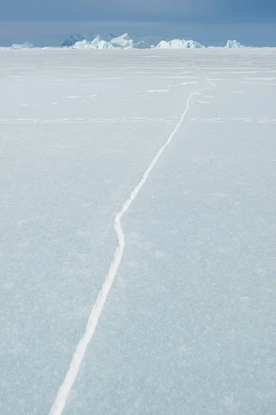 Beautiful View Frozen Sea Greenland — Stock Photo, Image