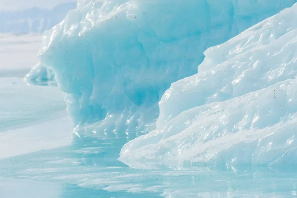 Iceberg Sur Mer Gelée Groenland — Photo