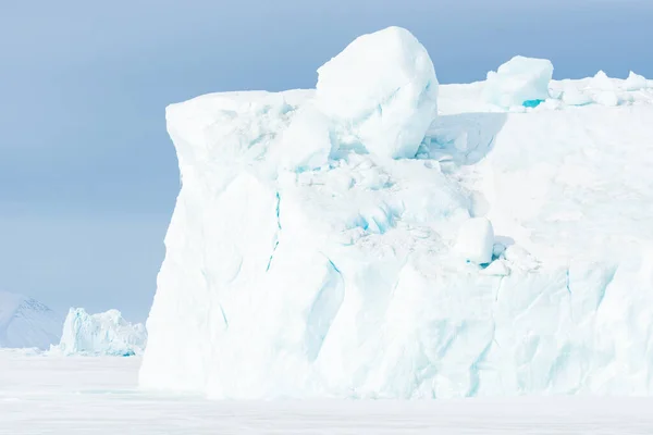 凍った海の氷山 グリーンランド — ストック写真