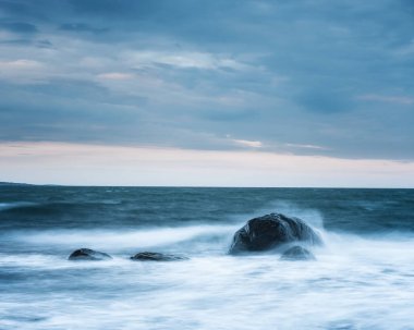Kuzey Atlantik 'teki Baltık Denizi' nin manzarası