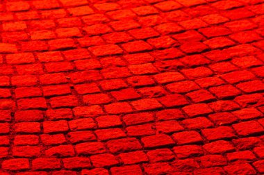 Redbrick arkaplanının yakın görüntüsü,