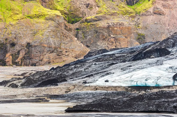 Myrdals Dili Jokull Buzulu Zlanda — Stok fotoğraf