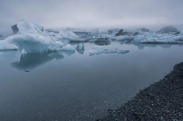 Laguna Glaciar Jokulsarlon Islandia — Foto de Stock