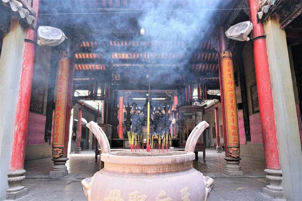 Scène Chinese Pagode District Chi Minh City Vietnam — Stockfoto