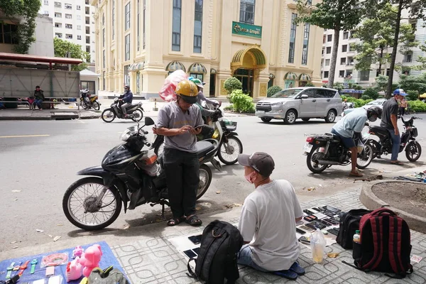 Second Hand Market Chi Minh City — Stock Photo, Image