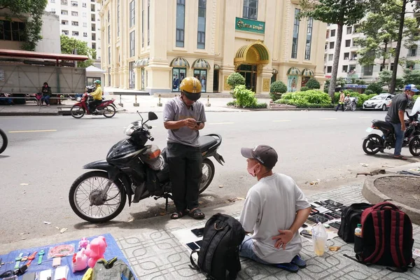 Second Hand Market Chi Minh City — Stock Photo, Image