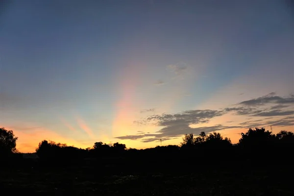 Morgendämmerung Meer Binh Thuan Vietnam — Stockfoto