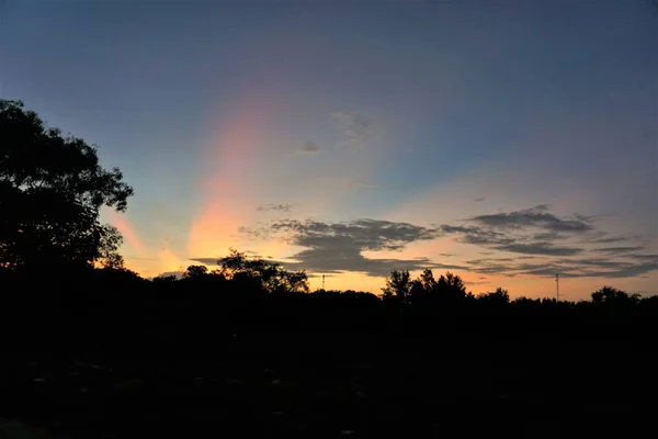 Morgendämmerung Meer Binh Thuan Vietnam — Stockfoto