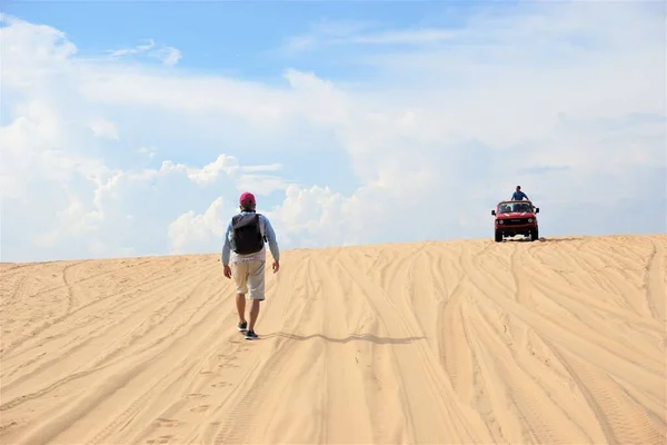 Пейзаж Песчаных Дюнах — стоковое фото