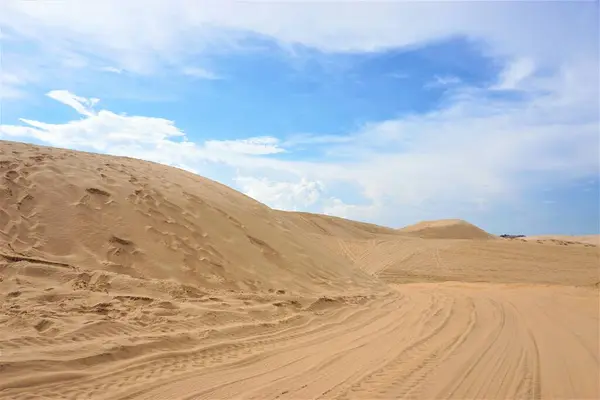 Пейзаж Песчаных Дюнах — стоковое фото