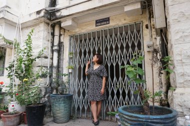 Sanat müzesinde küçük bir manzara