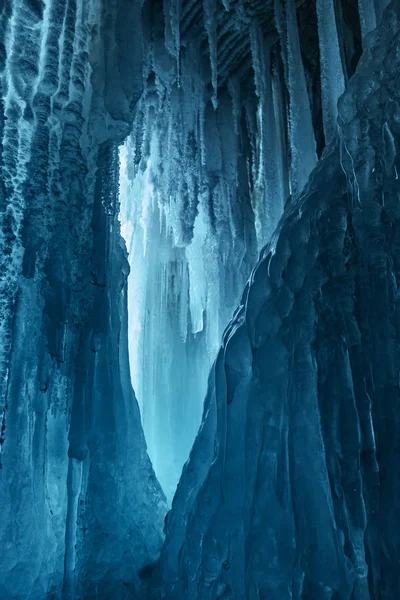 Gran cueva de hielo — Foto de Stock