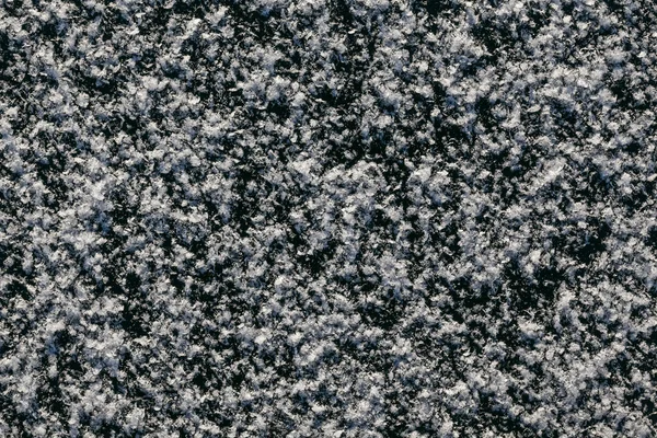 Texture neve su ghiaccio — Foto Stock