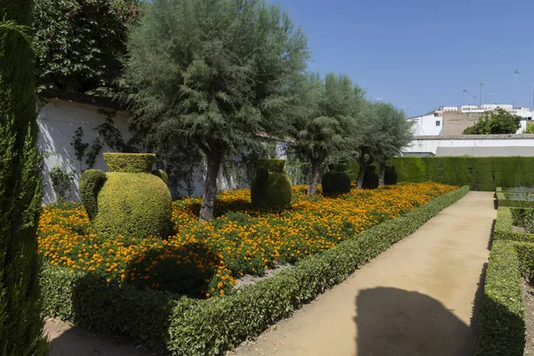 view of the gardens within the building enclosure