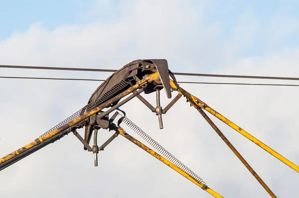 Dachschienenmontage — Stockfoto