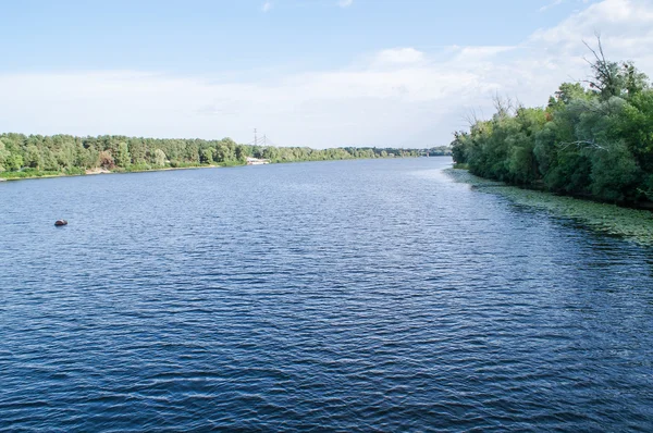 Cielo río horizonte — Foto de Stock