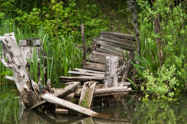 eski ahşap İskelesi