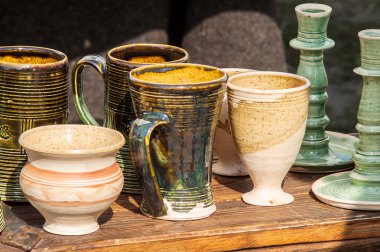 Orta Çağ seramik kupa