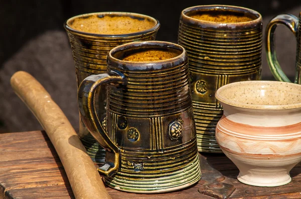 Orta Çağ seramik kupa