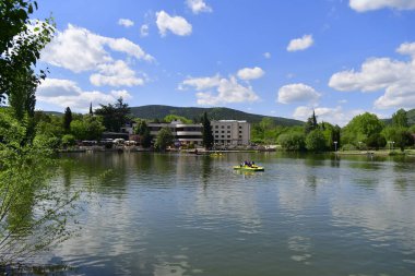 Gölün güzel güneşli gün