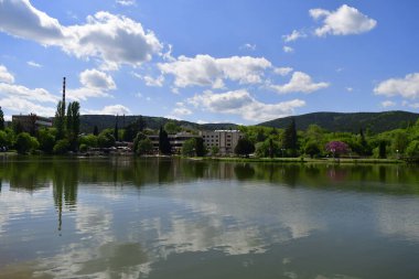 Gölün güzel güneşli gün