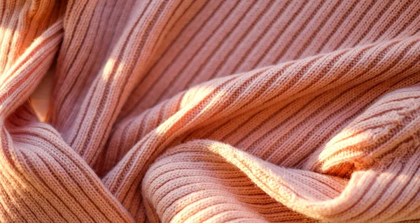 뜨개질 추상적 베이지 — 스톡 사진