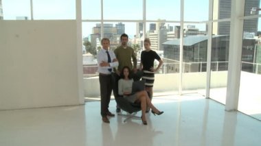 İş adamları office portresi