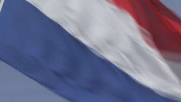 Bandeira nacional francesa — Vídeo de Stock