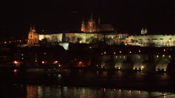 Ponte Carlo a Praga — Video Stock