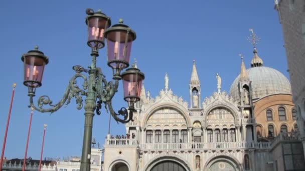 Cattedrale di San Marco — Video Stock