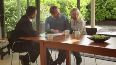 Dizüstü bilgisayar ile mali müşavir olan dişi