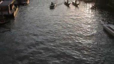 gondollar Büyük Kanal 'da