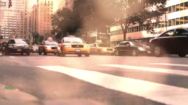 Traffic in New York — Stock Video