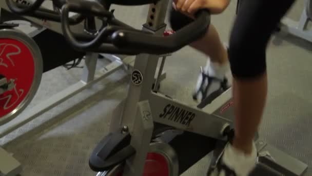 Klasy spinning rowery — Wideo stockowe
