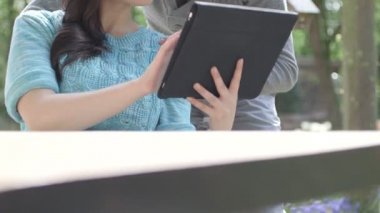 Dijital tablet ile Çift