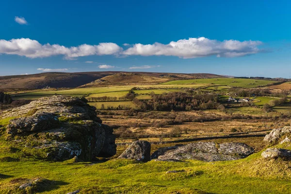 Haytor Rocks Dartmoor Park Devon England Europe — Stock Photo, Image