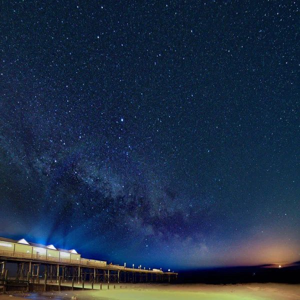 英国德文郡Teignmouth的Milky Way Grand Pier — 图库照片