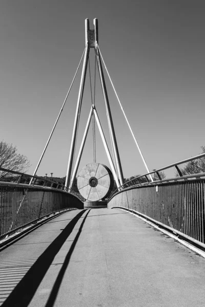 Miller Bridge Rivier Exe Exeter Devon Engeland — Stockfoto