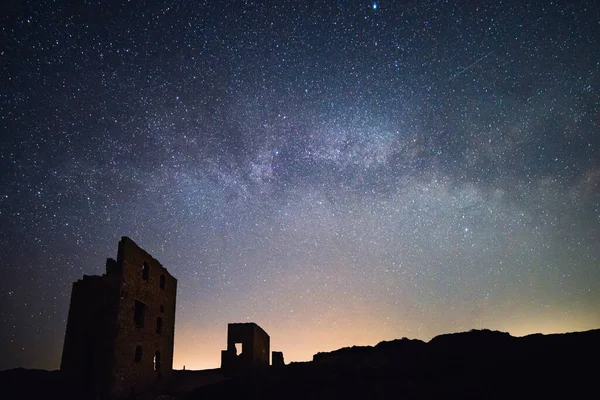 Milky Way Wheal Coates Tin Mine Agnes Cornwall England Europe — 图库照片