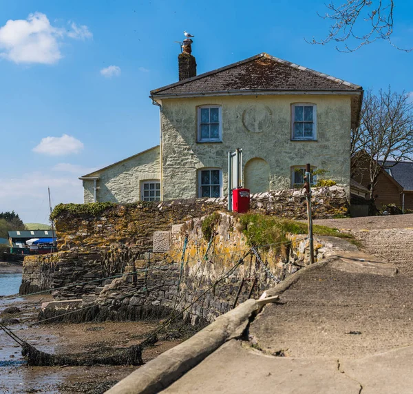 英国康沃尔Sunny Corner和Truro River景观 — 图库照片