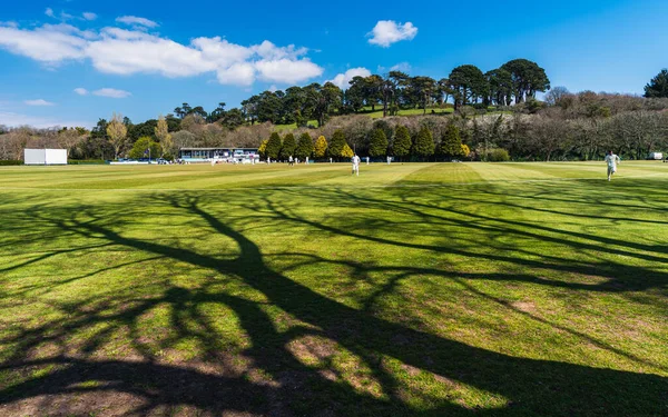 Truro Cricket Club Boscawen Park Truro Cornwall England — Stock Photo, Image
