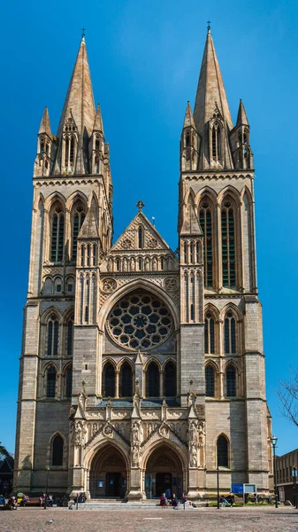 Truro Kathedraal Truro Cornwall Engeland — Stockfoto