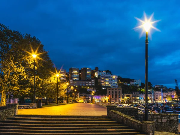 Puente Sobre Torquay Marina Torquay Devon Inglaterra Europa — Foto de Stock